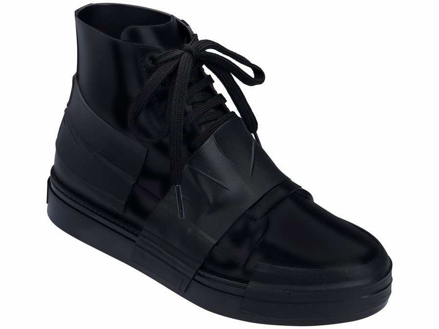 Zapatillas Melissa Crew Mujer - Negras - Argentina JMU-492103